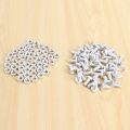 100 Packs Greenhouse Nuts and Bolts Square Head Bolts Nuts Greenhouse Repair Kit Parts Replacement Garden Supplies. 