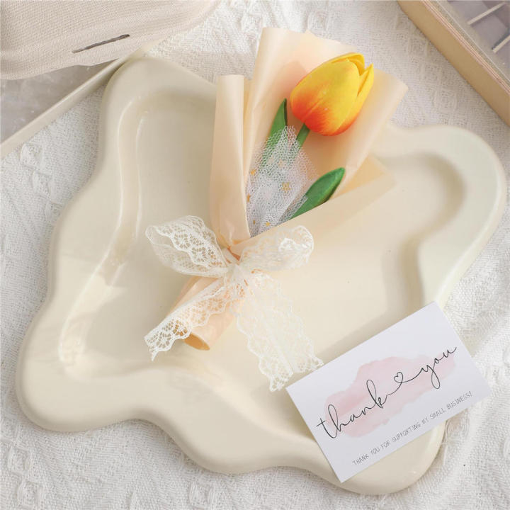 Artificial Soap Tulip Flower Bouquet For Valentine'S Day Wedding Proposal Decor Mothers' Day Gift   Flower Birthday Gift Present Gifts