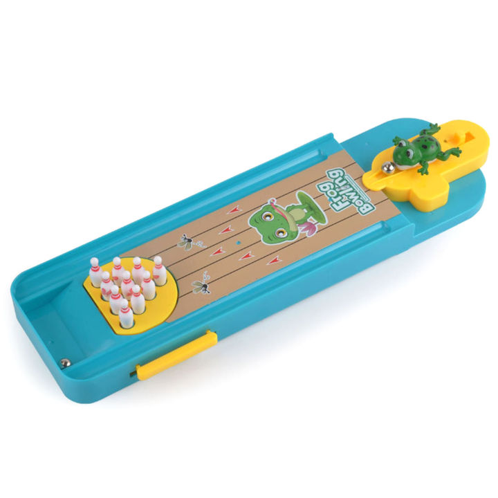 Mini Desktop Frog Bowling Game Parent-child Interaction Educational Toy for Children
