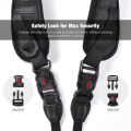 Camera Strap, Tycka Top-level Protection Shoulder Neck Strap, Good for Wedding Shoot, Activity, or Journey Filmed; Anti-Slip and Durable Design, Equipped with Quick Release Plate and Safety Tether TK006. 