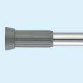 Extendable shower curtain rod. 