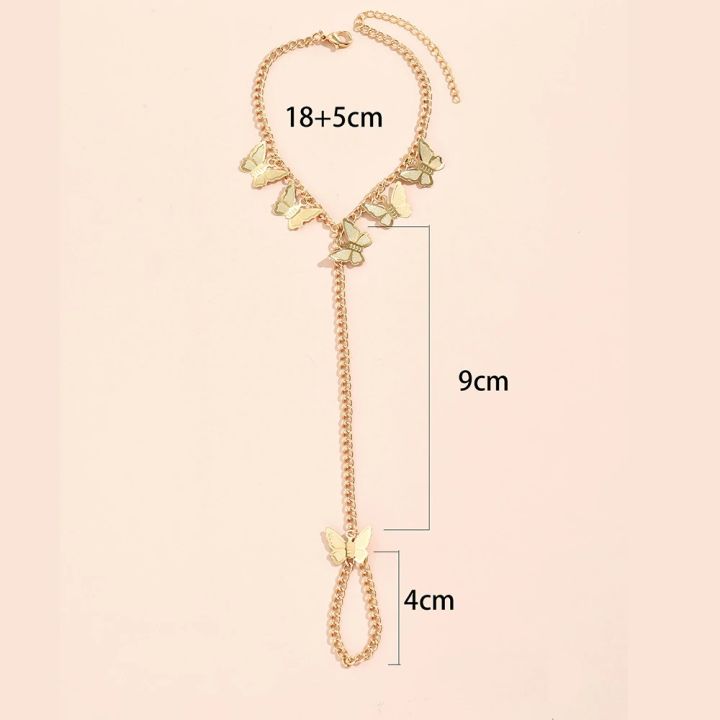 New%20Design%20Bracelets%20Butterfly%20Bangle%20Linked%20Connecting%20Finger%20Rings%20Hand%20Harness%20Bracelets%20for%20Women%20Charm%20Chain%20Hand%20Jewelry%20-%20Image%207