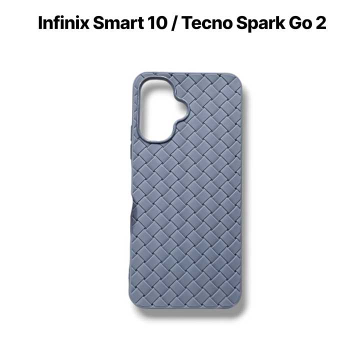 Tecno%20Spark%20Go%202%20/%20Infinix%20Smart%2010%20Back%20Cover%20Soft%20Leather%20Design%20Solid%20Color%20Silicon%20Anti%20Shock%20Design%20Camera%20Protection%20Phone%20Case%20Tecno%20Spark%20Go%202%20/%20Infinix%20Smart%2010%20-%20Image%202