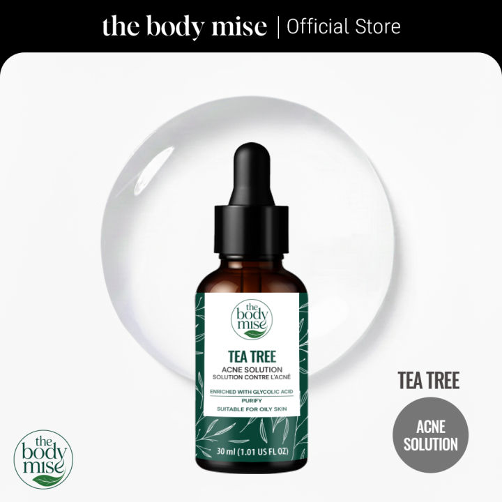 Tea Tree Acne Care Face Serum – The Body Mise (30ml) | Daraz.pk