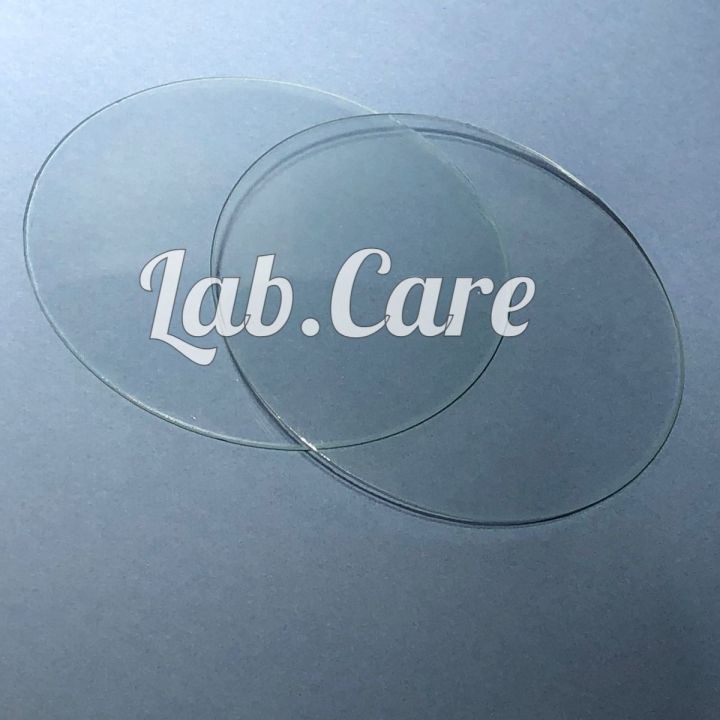 Watch Glass Beaker Cover Set, 10 Pcs Thickened Lab Watch Glasses in 100mm for Laboratory, Science and Chemical Experiment, Watch Glass Beaker Cover Laboratory High Temperature Resistant Plain Watch Glass Equipment for Chemistry 100mm (Transparent)