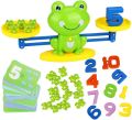 Libra Frog Intelligent Game balancing and mathematical Balance Scale game for Kids Learning Parents Teaching Aid Birthday Gift. 