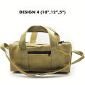 18 Inch Heavy Duty Canvas Tool Bag for Electricians Carpenters Mechanics AC Technicians Car Tool Storage and Home Use. 