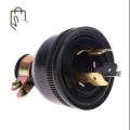 Generator 3 Pin Plug, AC 250V 30A Screw Lock Generator Power Plug, Generator Parts 1 pce. 