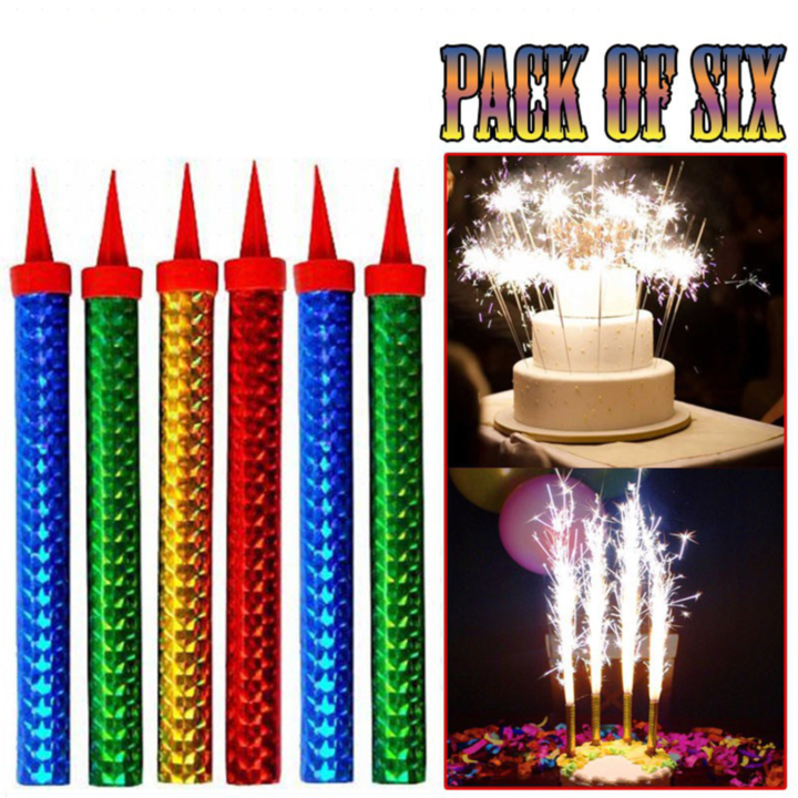 Sparkle Candle For Birthday Cake- Sparkling Candles for Birthday party cake, birthday cake