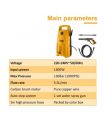 Ingco High Pressure Washer 1400W 130bar Pure copper with auto stop. 