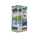 Bestway Rectangular Power Steel Above Ground 20 Ft Length, 12 Feet Width 52 Inch Deep, Pool For Family Fun, Water Games Outdoor 56474 Imported Portable Pvc Branded Summer Season Swm Dive Steel Pipe Bracket Swimming Parties Pools With Ladder & Cartridge. 