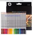 Deli 24 / 48 Colour Watercolor Pencil Arte Nvevo Pencil for arts and crafts and sketching pencils. 