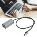 For IOS To RJ45 Ethernet Adapter, 10Mbps To 100Mbps Ethernet Converter for IPhone. 