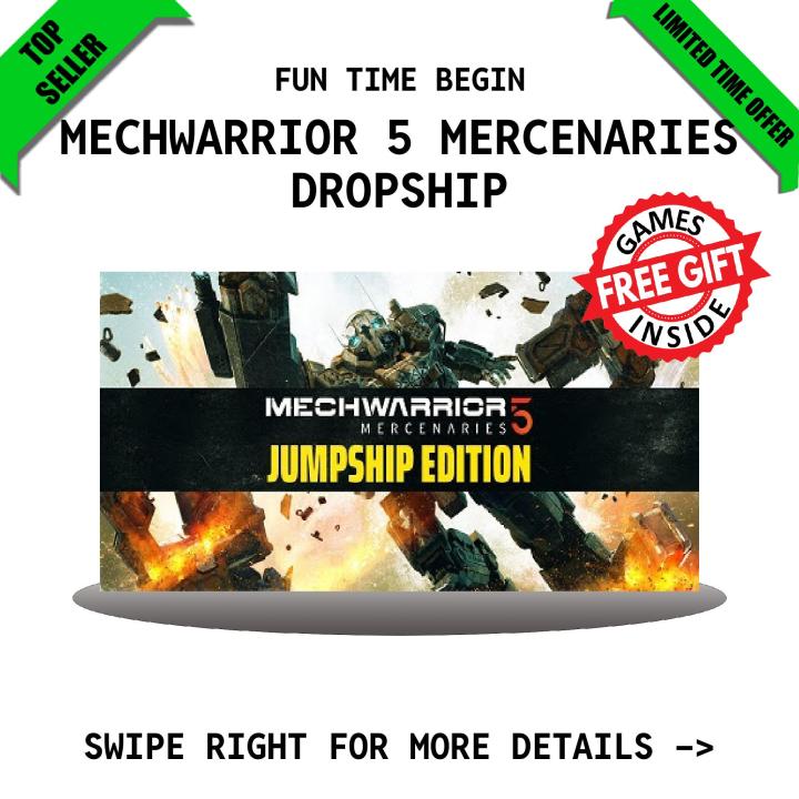 MECHWARRIOR 5 MERCENARIES DROPSHIP - Game for PC - with installation ...