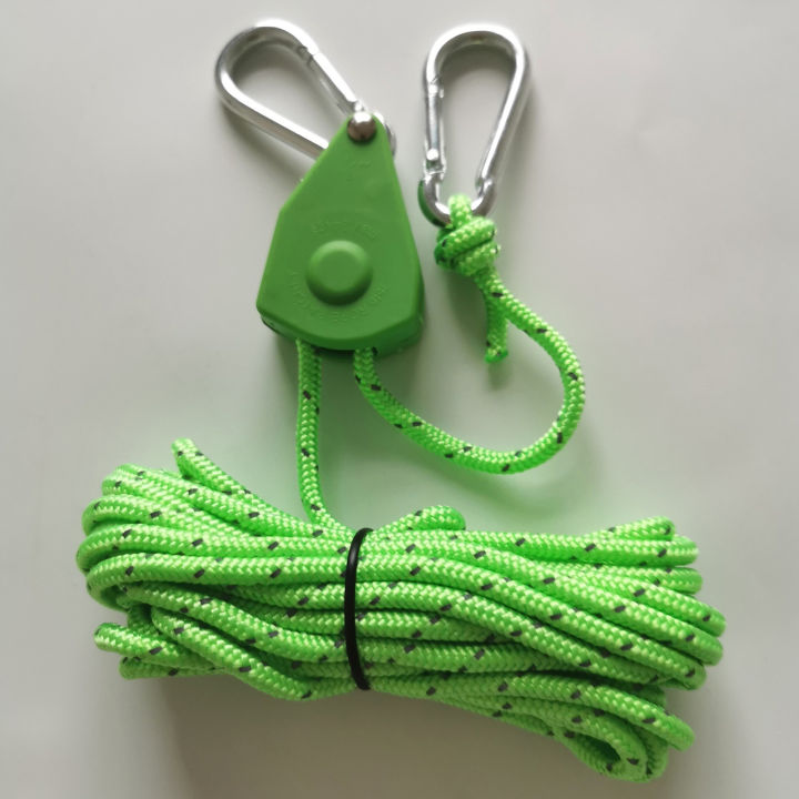 Lightweight Camping Rope Premium Windproof Camping Canopy Rope with Quick Lock Reflective Design Ideal for Tents Tarps Camping Hiking Adjustable Length Anti-loosening Technology Buyers' Top