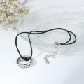 Cosplay Anime Tokyo Ghoul Kaneki Titanium Steel Ring Finger Ring Necklace. 