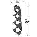 Thermal Intake Manifold Gasket For Honda Civic Crx Accord B18c Intake Manifold Gasket. 