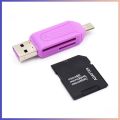 2 In1 SD/TF Card Reader For Type C USB Male OTG Adapter Extra Memory Store Adapter For Samsung HuaWei Xiaomi Laptop Accessories. 