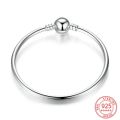 eal 925 sterling Siler eart Shining Crtal angle Snake Chain rat Fit charm Women rat Jewelry 2023. 