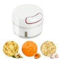 170ML Powerful Meat Grinder Hand-power Food Chopper Mini Food Garlic Slicer Speedy Chopper. 