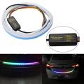 The Tail Box Lamp ~ 120cm Rear Tail Box Lamp Controller Light RGB Brake Turn Signal LED Strips Car ~ Trunk Strips Light.. 