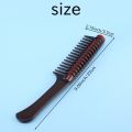 3 Pack Hair Comb, Comb Roller, Detangling Roller Comb Integrated Hair Roller Comb, Anti Splicing Comb for Salon Barber Hair Dye. 