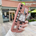 JIUMOO Case For OPPO Reno 4 Case Colorful Fashion Cool Brand Shockproof Square Edge Silicone Casing Full Lens Cover Camera Protect Cases Softcase. 