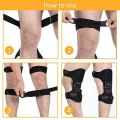 Power knee Joint Support Knee Pads Protect Sports Knee cap Resistance Strap Knee Booster Single Piece. 