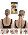 Pack of 2 - Hairagami Hair Bun - Classic Pony & Spiral - hairgrami. 