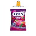 Fox Berries Oval Candy | 125g Pack | Berries Flavored. 