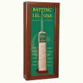 Batting Legends Cricket Memorabilia with Wooden Frame. 