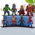 Disney Marvel Avengers Alliance Spiderman Iron Man Hulk Anime Figure marvel legends Action Figure Kawaii model kids gift toys. 