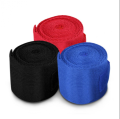 Nylon-Cotton Handwraps Semi-Elastic Martial Arts Boxing Hand Wraps for Men and Women Personal Use (Random Colour)- Professional Hand Wraps Protection for MMA, Muay Thai, Kickboxing (1 Pair). 