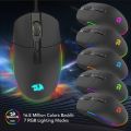 Redragon M719 INVADER Wired Optical Gaming Mouse 7 Programmable Buttons RGB PC Gaming Mice. 