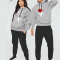 Pack of 2 COUPLE TRACK SUIT  WINTER COLLECTION  Good quality  COMPLETE SUIT  HOODIS+TROUSER. 