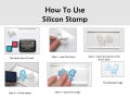 Silicon Clear Stamp for DIY Scrapbooking Craft Supplies. 