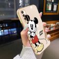 YIWESAN For vivo Y20i Case Thin Plating Side Edge Square New Design Phone Cases Cartoon Cute Mickey Pattern Silicone Casing Full Cover Camera Protection Shockproof Softcase. 