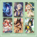 Hot Game Genshin Impact Character Card Holder Wriothesley Neuvillette Furina Fontaine Focalors Arlecchino The Knave HD Printing. 