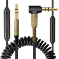 Replacement Audio Cable for Marshall Major II 2 3 Monitor MID Headphones Cord with Mic Volume Control. 