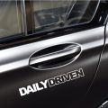 Daily Driven Letters Style Car Truck Body Reflective Sticker Decal Decoration. 