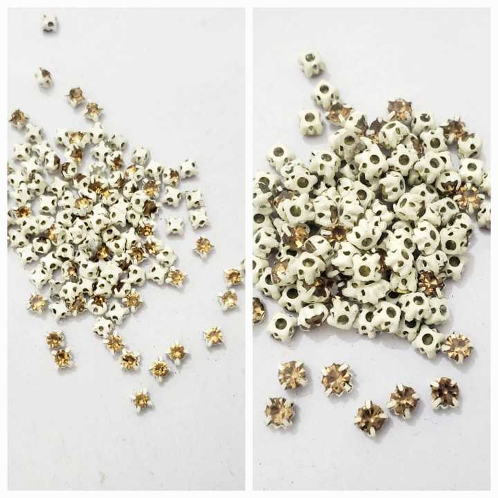 Pack Of 1 Crystal Acrylic Sew On Rhinestones Beads High Quality 3mm/5mm
