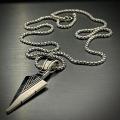 Arrow Pendant Necklace for Men Women. 