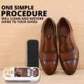 WBM Shoe Shining Sponge - Brown  Instant Shine Sponge For Brown Leather & All Types of Shoes. 