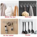 Self Adhesive Wall Mounted Strip Hook, Bathroom Towel Rail Kitchen Hanger Hooks. 