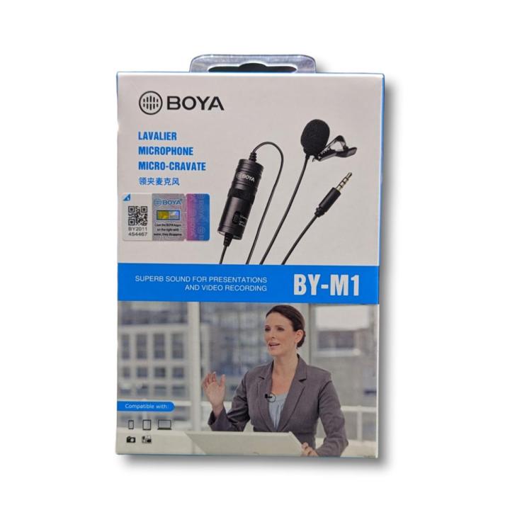 Boya BY-M1 LAVALIER MICROPHONE
