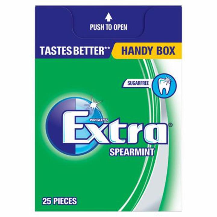 Wrigleys Extra Spearmint Gum 25pcs