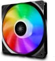 DEEP COOL CF140 2IN1, Addressable RGB, Motherboard SYNC by 5V ADD RGB 3-pin Header, SYNC with Other ADD-RGB Devices, Cable Controller Available, 2x140mm PWM Fans. 