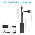 2 in 1 Micro USB/USB to RJ45 Ethernet Adapter Cable for Chromecast Fire TV Stick. 