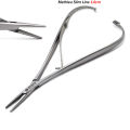 Premium Quality Dental Surgical Mathieu Needle Holder Orthodontic Slim Ligature Pliers. 