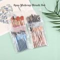 Huxia Beauty 8Pcs Mini Size Makeup Brushes Pcs Mini Travel Portable Soft Makeup Brushes Set Eye Shadow Foundation Powder Eyelash Lip Concealer Blush Make Up Brush Set. 